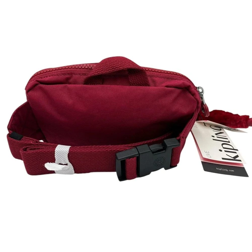 Kipling Womens Alys Waist Travel Pack Funky Red